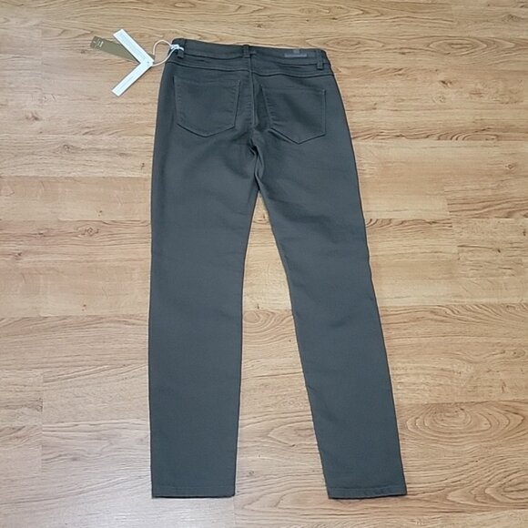 Lauren Conrad Green Skinny Pants Jeans Size 2 NWT - Picture 7 of 9